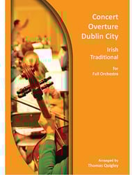 Concert Overture Dublin City Orchestra sheet music cover Thumbnail